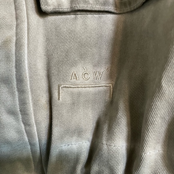 A Cold Wall Painted Gray Fade Out Field Jacket Men's Size Large New See Descrip. - Picture 8 of 16